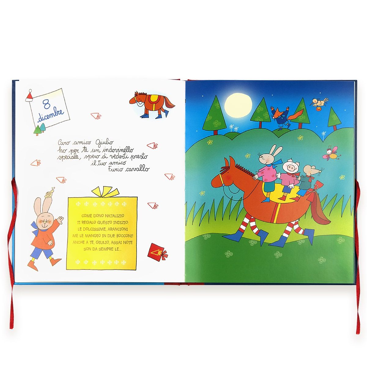 Aspettanto Natale. 24 amici per Giulio coniglio