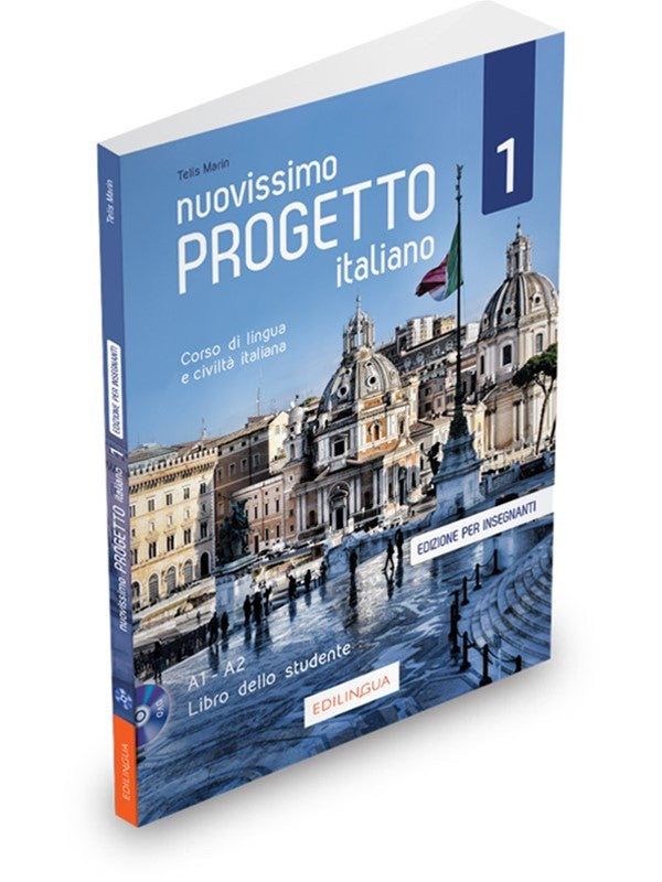 Nuovissimo Progetto italiano 1 - Libro dello studente, edizione per insegnant (+ DVD Video)