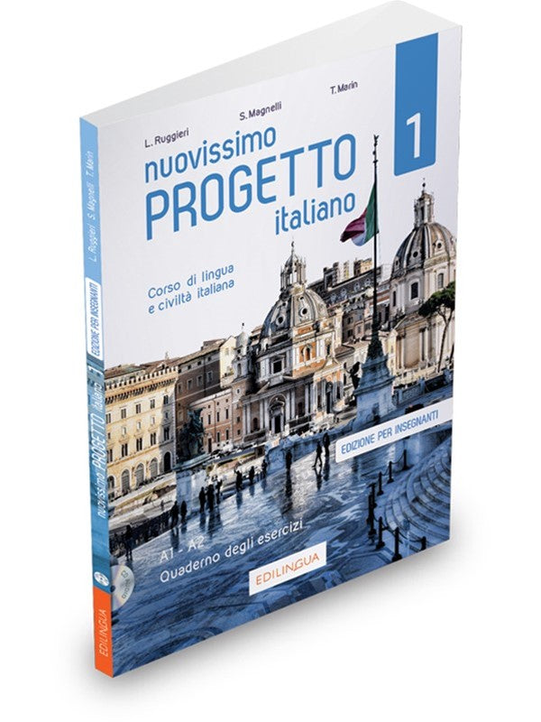 Nuovissimo Progetto italiano 1 – Quaderno degli esercizi, edizione per insegnanti (+ CD audio)