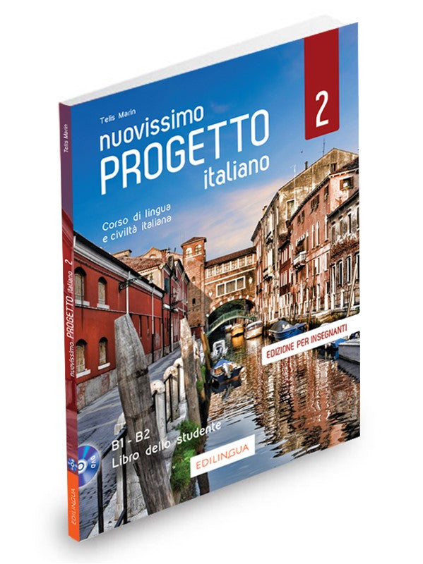 Nuovissimo Progetto italiano 2 - Libro dello studente, edizione per insegnanti (+ DVD Video)