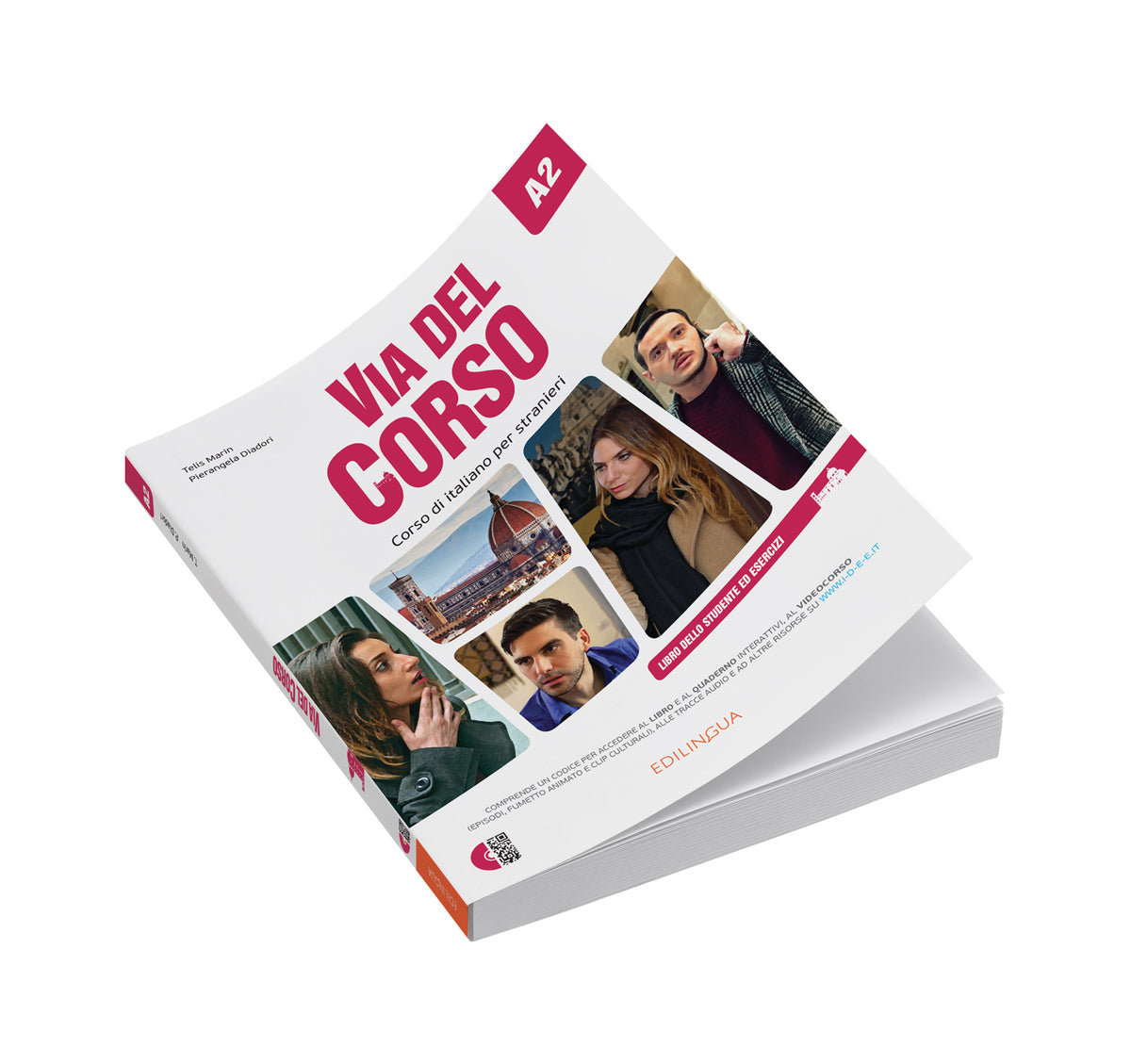 Via del Corso A2 Libro dello studente ed esercizi. Con 2 CD-Audio. Con DVD video