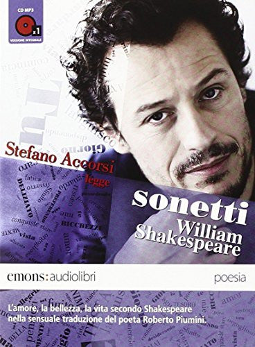 Sonetti letto da Stefano Accorsi. Audiolibro. CD Audio formato MP3