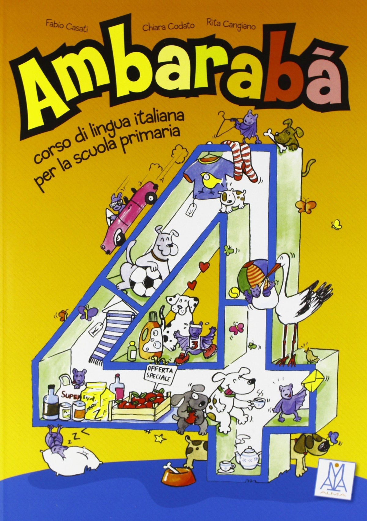 Ambarabà 4. Libro con 2 cd audio.