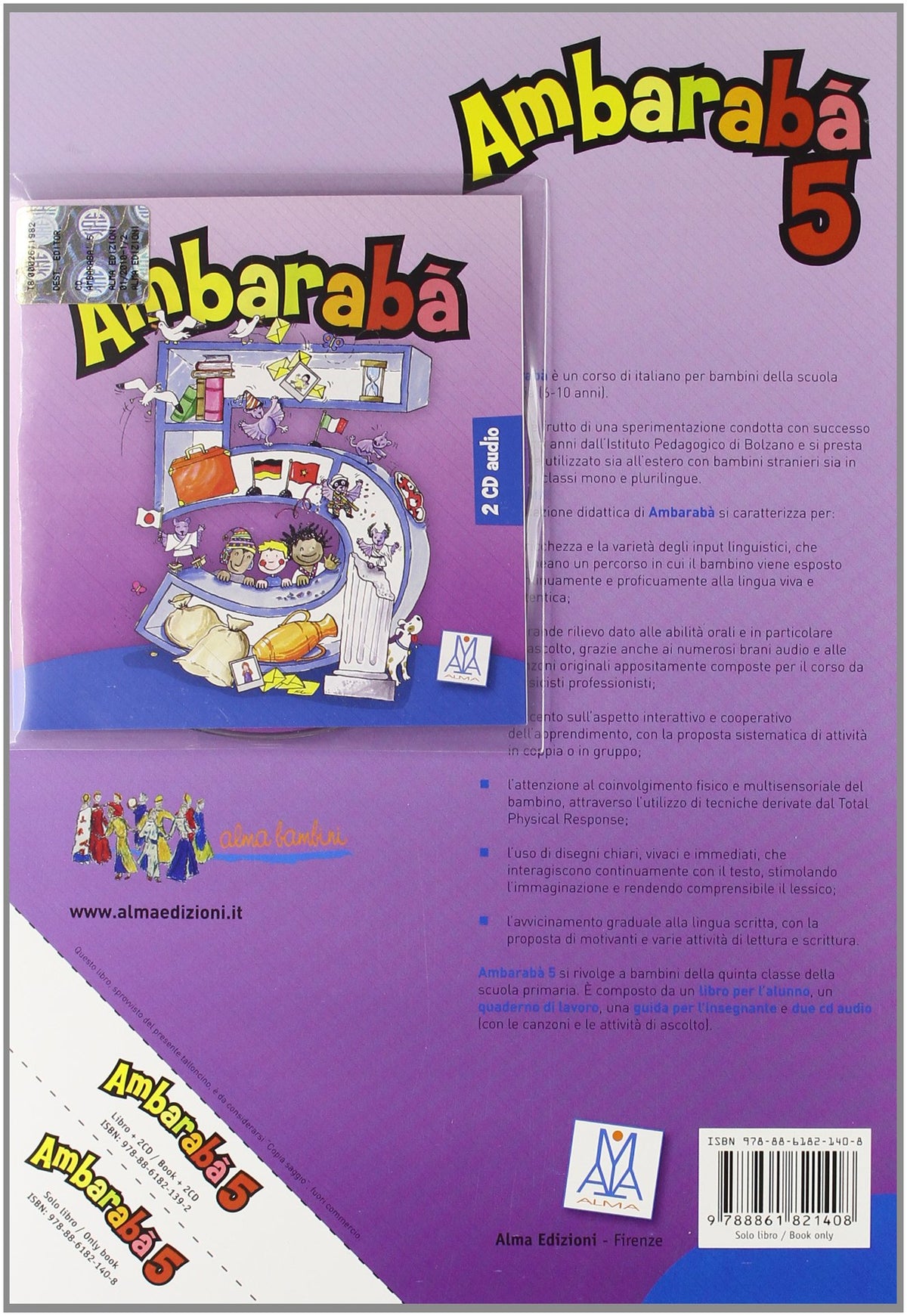 Ambarabà 5. Libro con 2 cd audio.