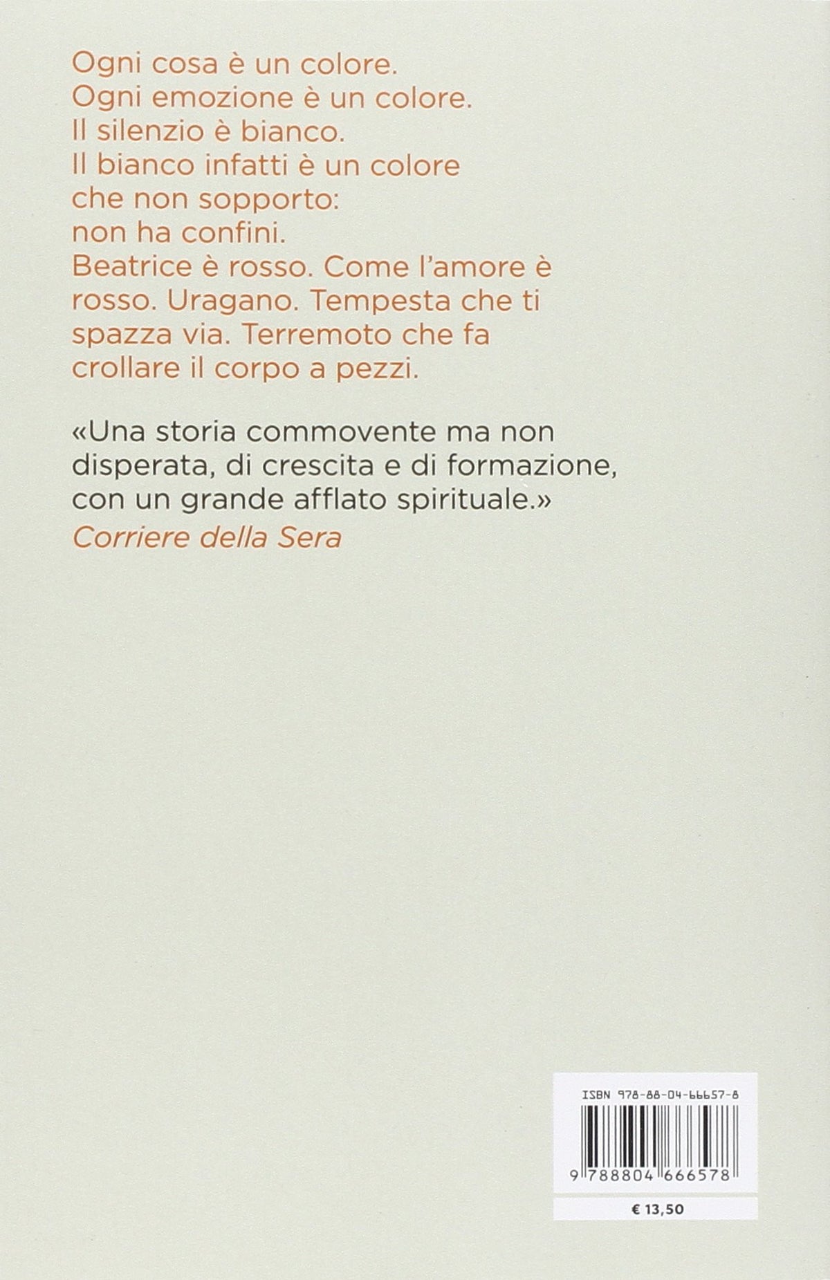 Bianca come il latte, rossa come il sangue