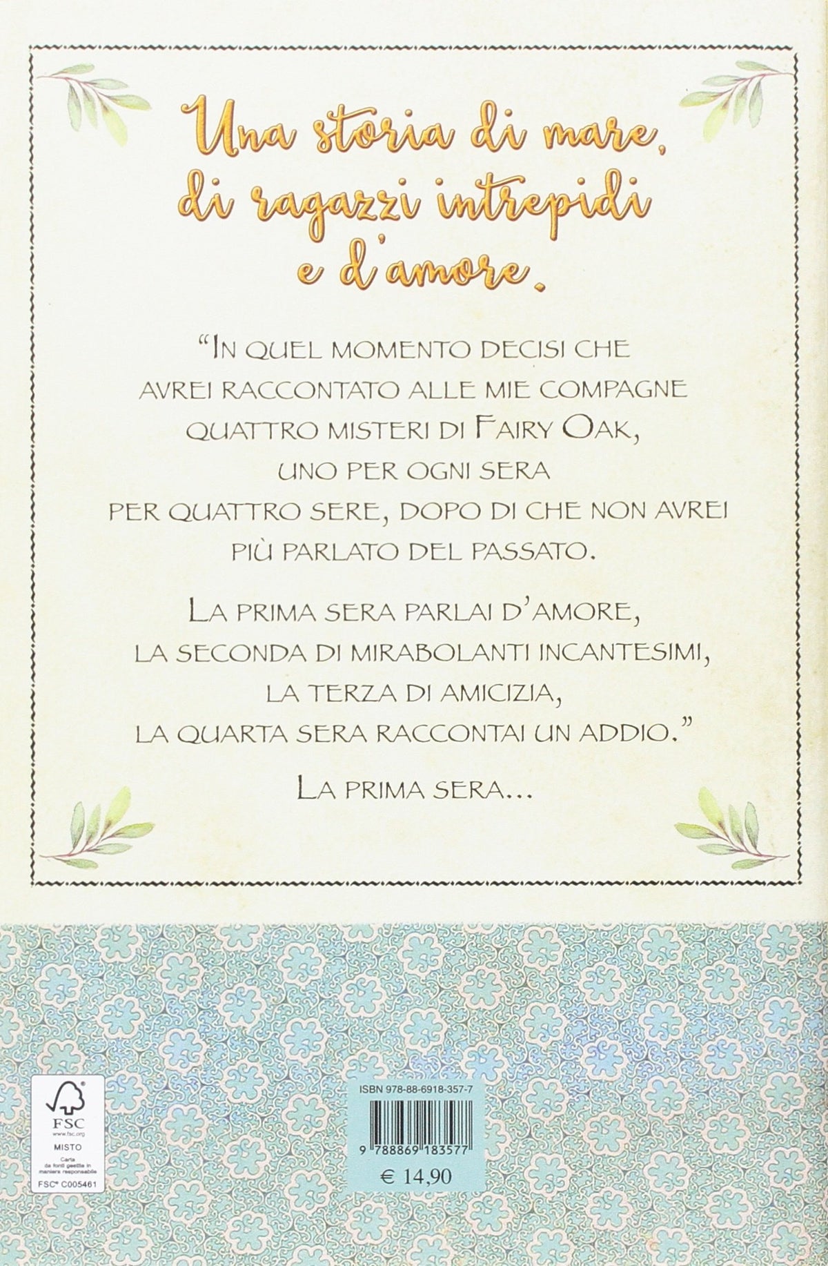Capitan Grisam e l&#39;amore. Fairy Oak. 4.