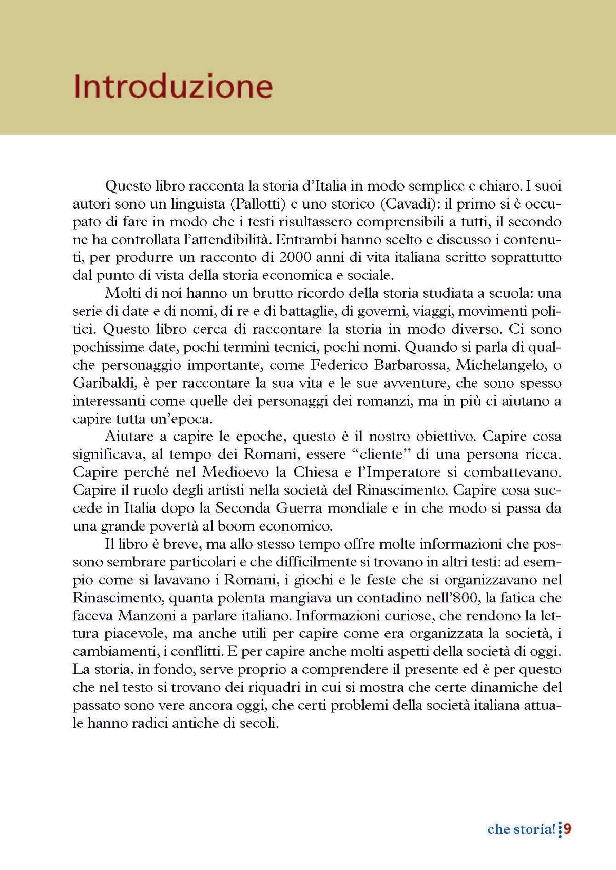 Che storia! La storia italiana raccontata in modo semplice e chiaro