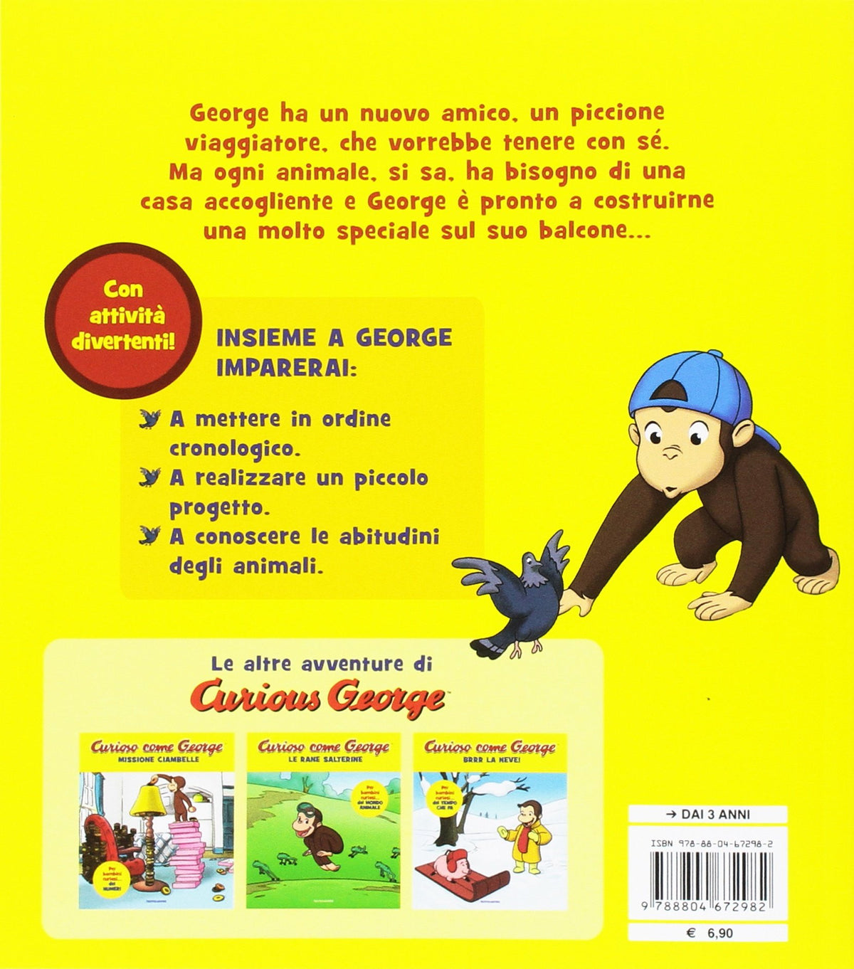 Curioso come George. Il piccione viaggiatore