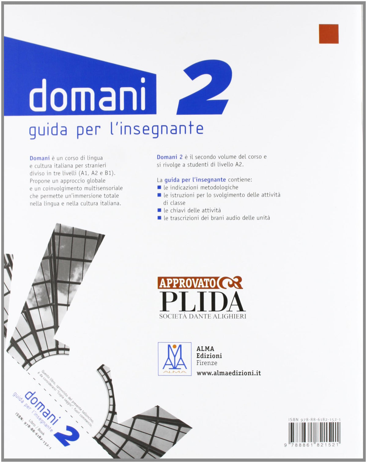 Domani 2 - guida per l&#39;insegnante