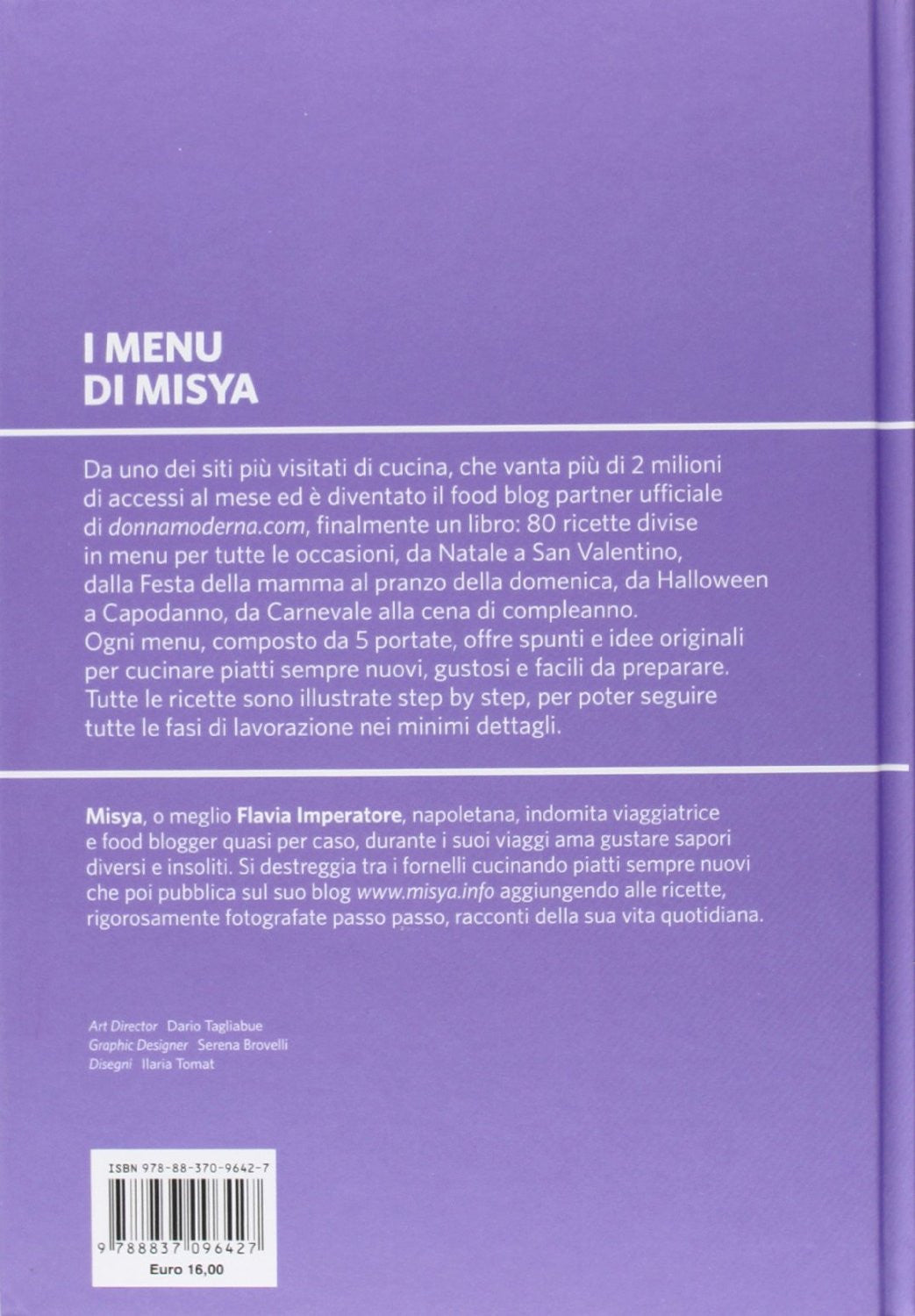 I menu di Misya. Le migliori ricette per tutte le occasioni