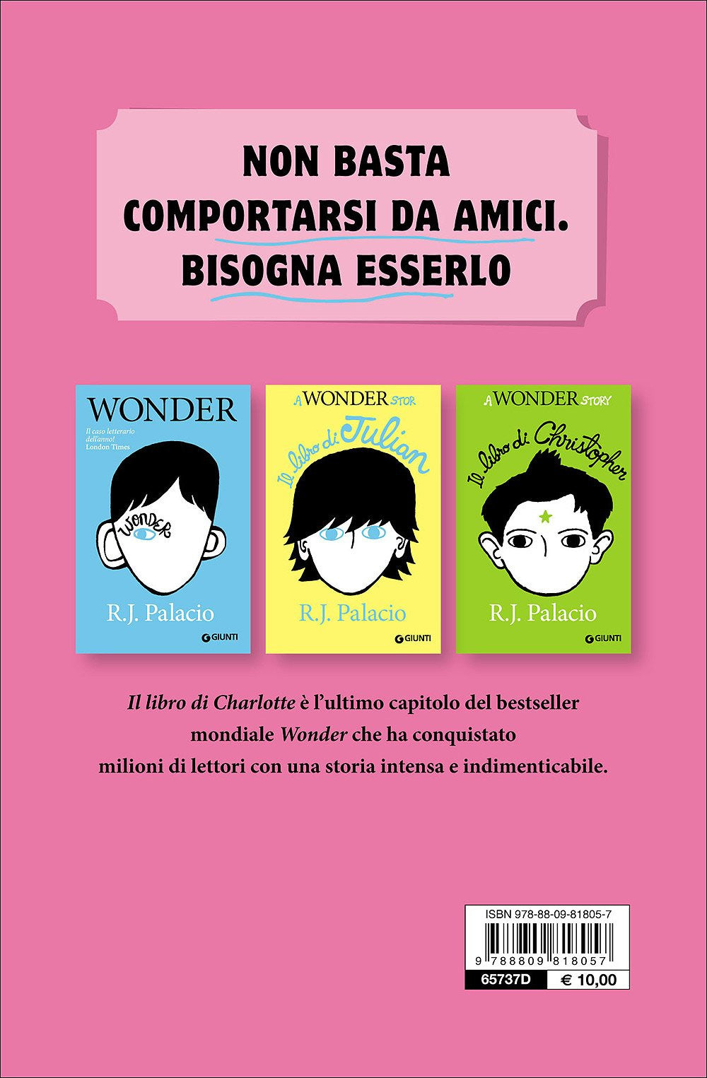 Il libro di Charlotte. A wonder story - Libreria Pino