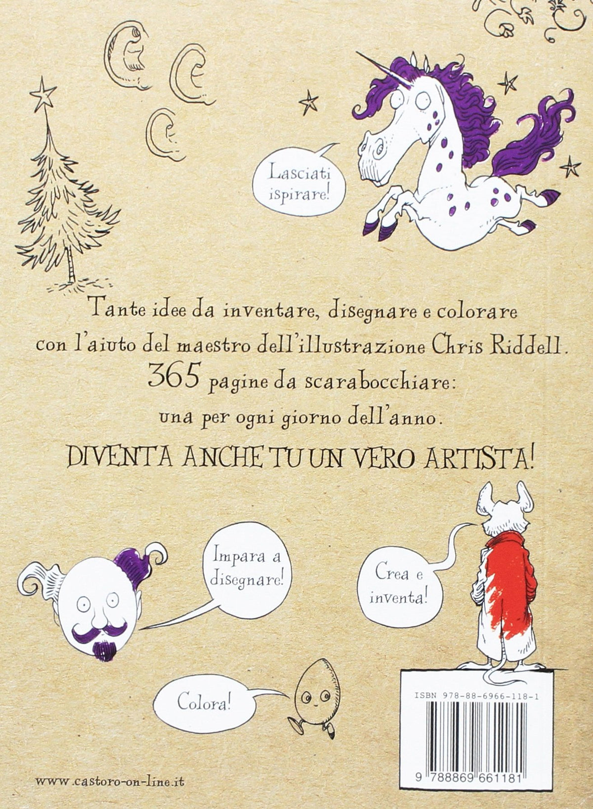 Inventa, disegna, colora. 365 giorni di schizzi e scarabocchi