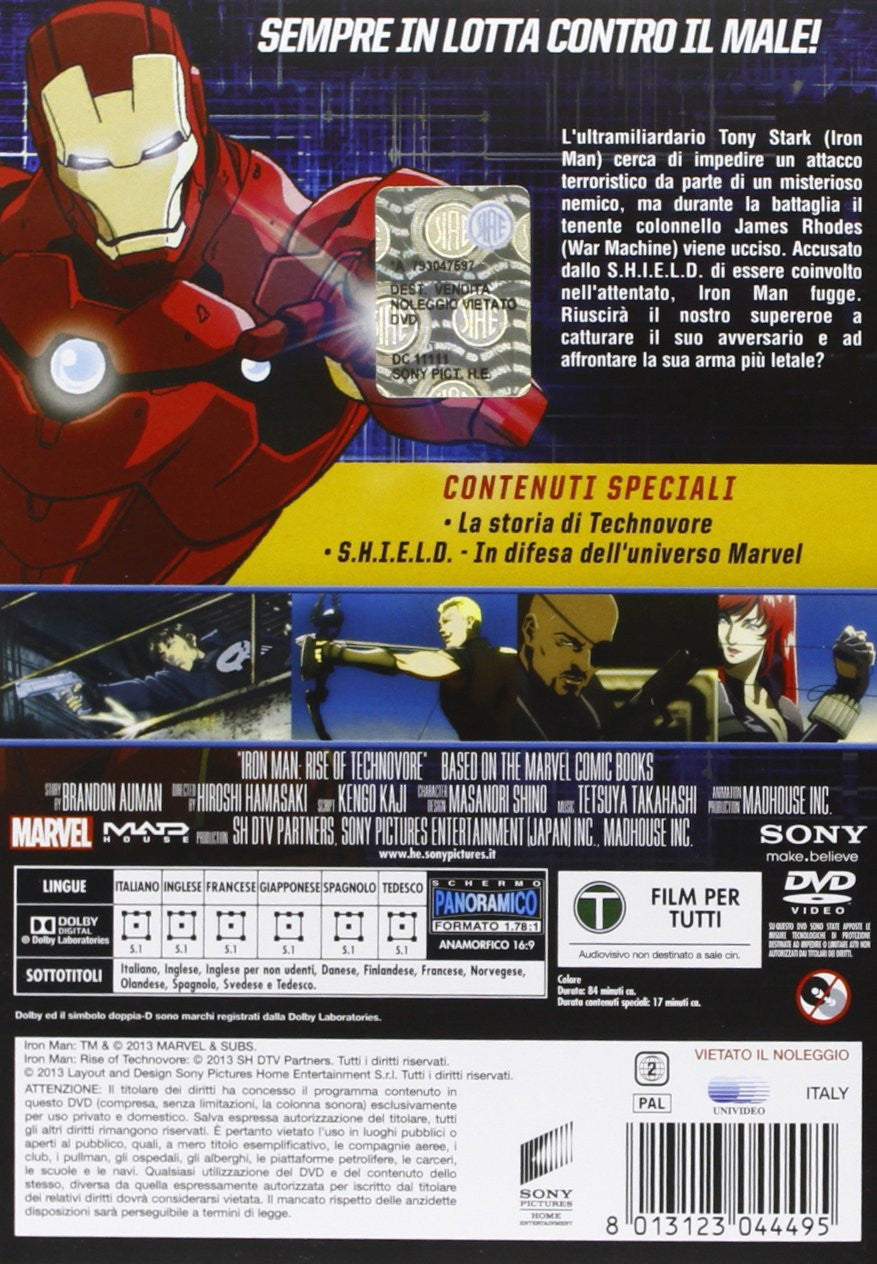 Iron man - Rise of technovore