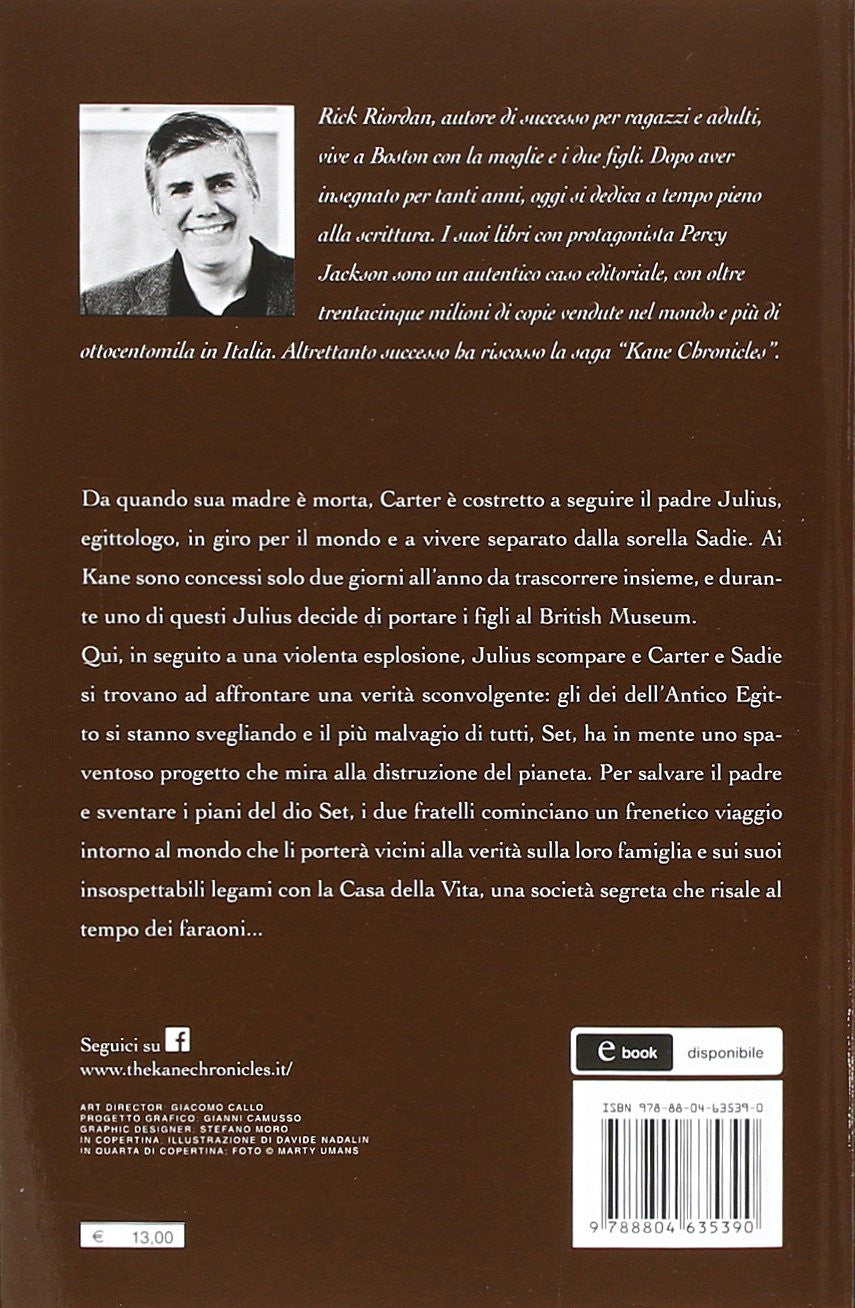 La piramide rossa. The Kane Chronicles. 1.