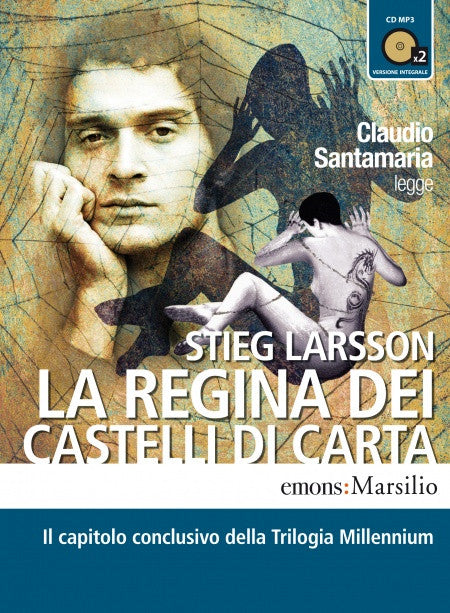 La regina dei castelli di carta letto da Claudio Santamaria. Audiolibro. CD Audio formato MP3
