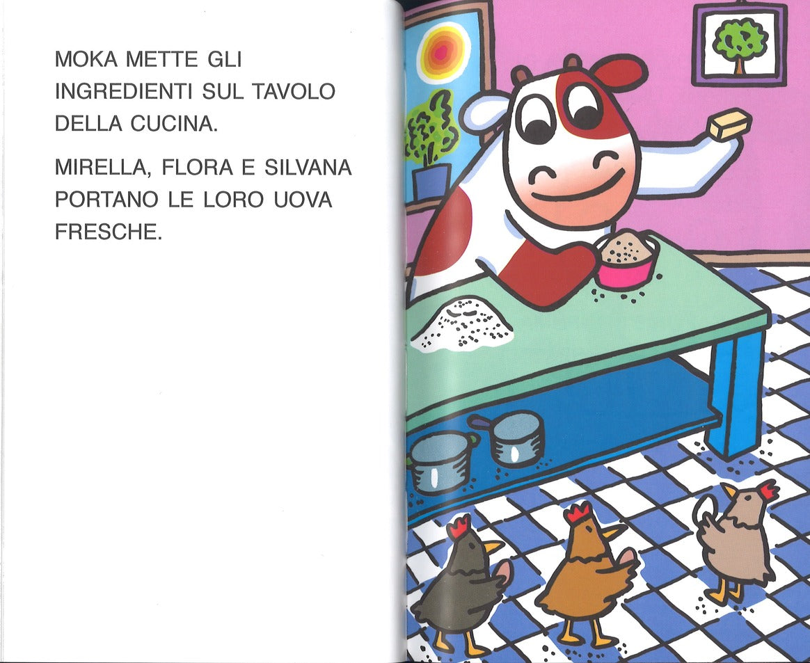 La mucca Moka fa una crostata