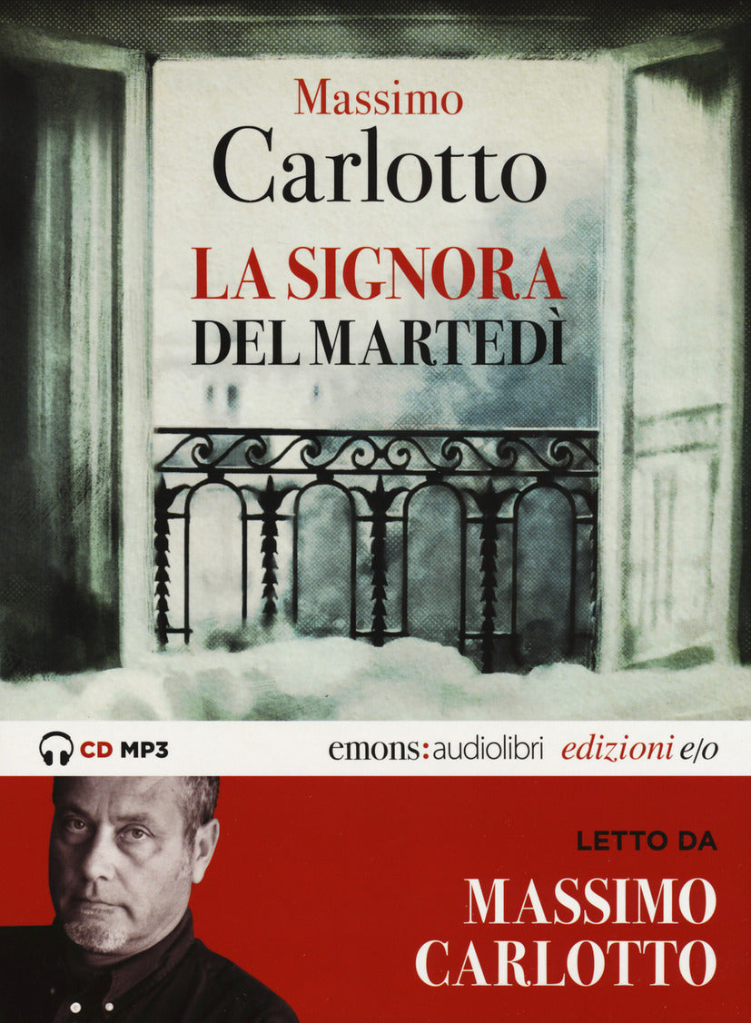 La signora del martedì letto da Massimo Carlotto. Audiolibro. CD Audio formato MP3.