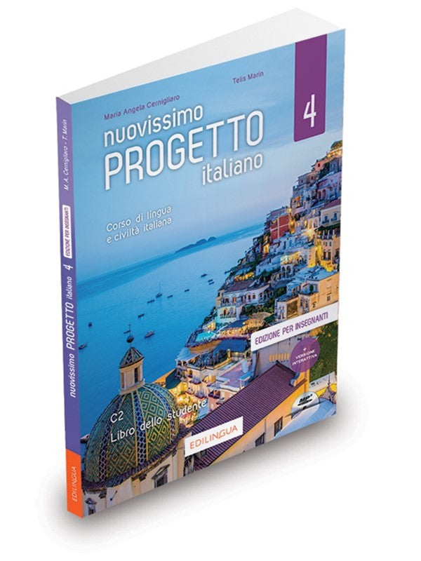Nuovissimo Progetto italiano 4 – Libro dello studente – Edizione per insegnanti (+ CD Audio Mp3)