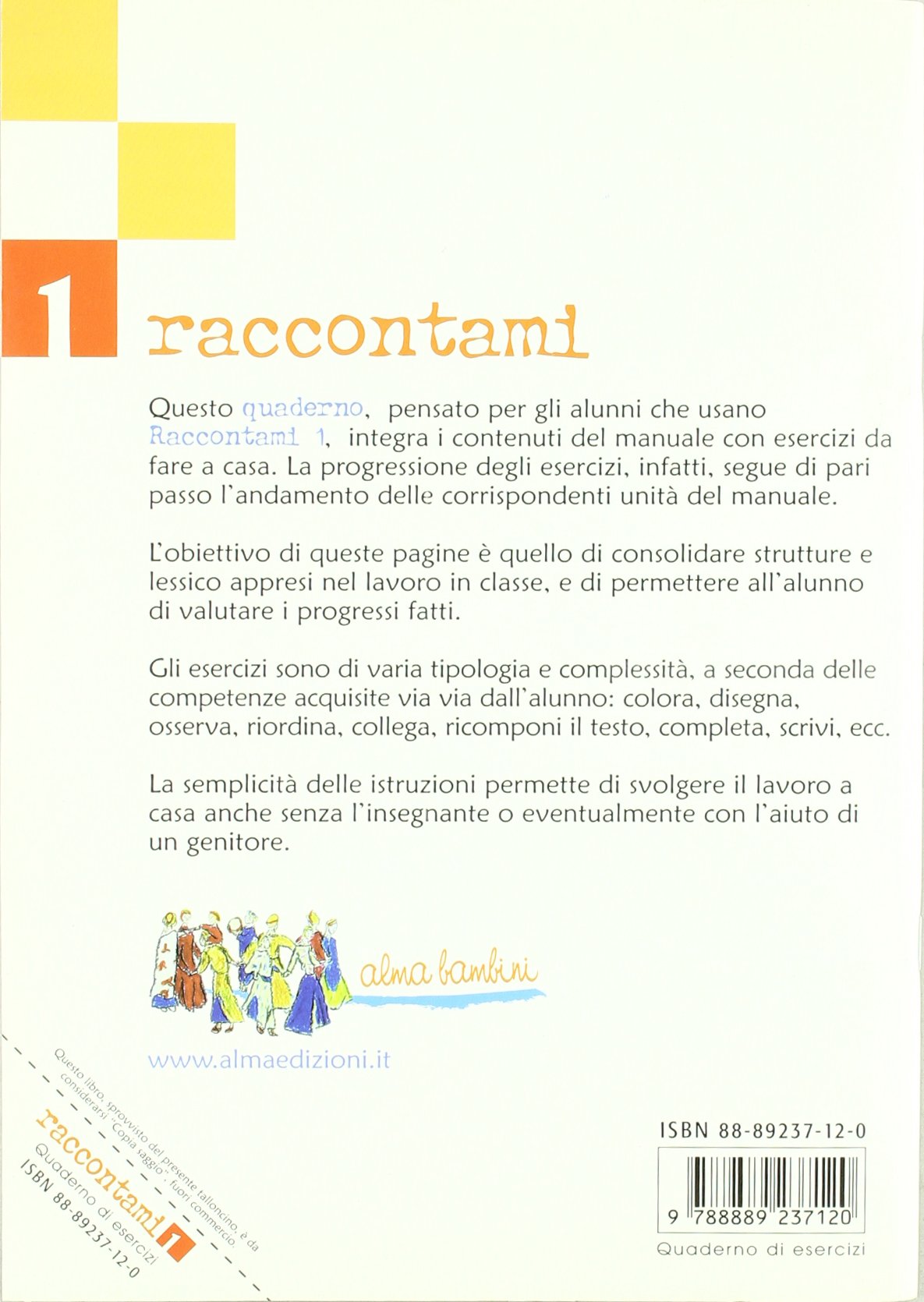 Raccontami 1. Quaderno esercizi
