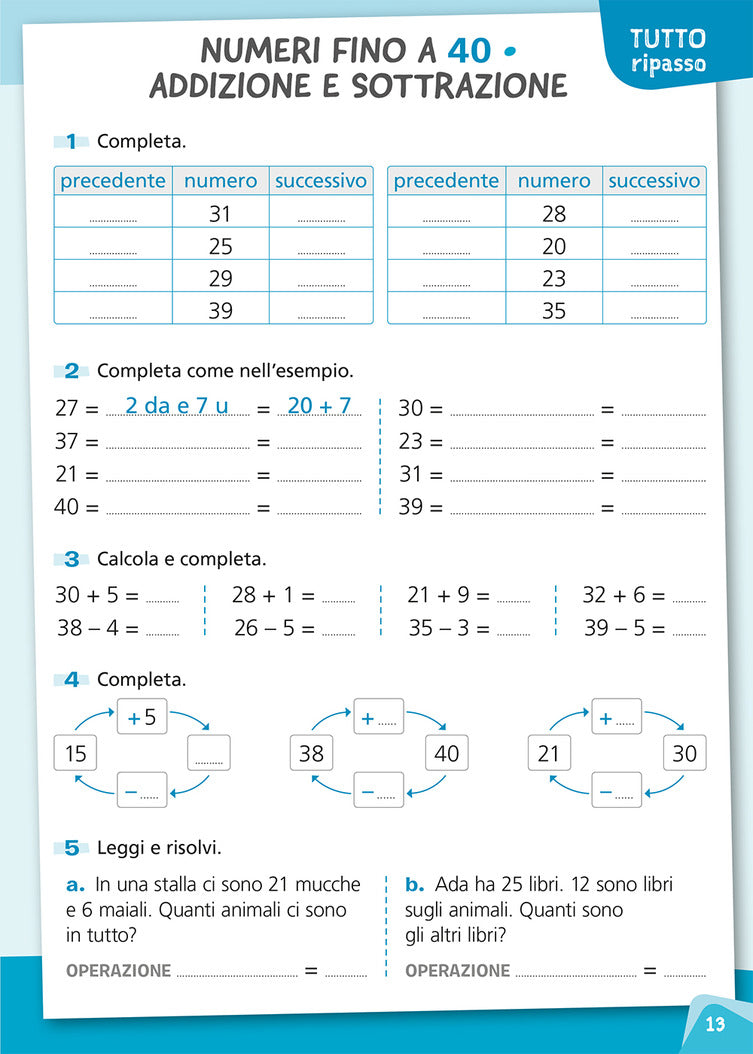 Tuttoesercizi. Matematica. Per la 2ª classe elementare