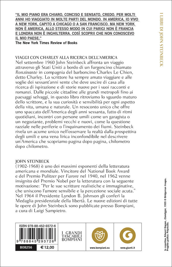 Viaggi con Charley. Alla ricerca dell&#39;America